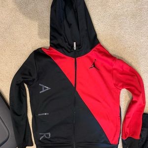 Kids Air Jordan zip-up hoodie